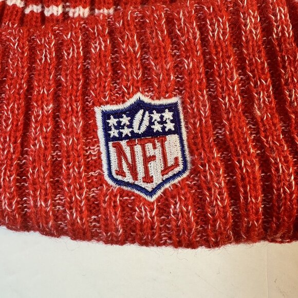 Kansas City Chiefs New Era Winter Knit Hat Beanie Fleece Lined One Size NWT. - Picture 6 of 8